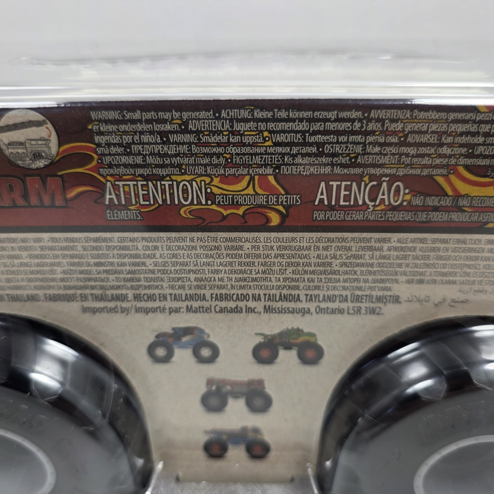 Hot Wheels Oversized Monster Truck 5 Alarm - Red and Black - Picture 5 of 10
